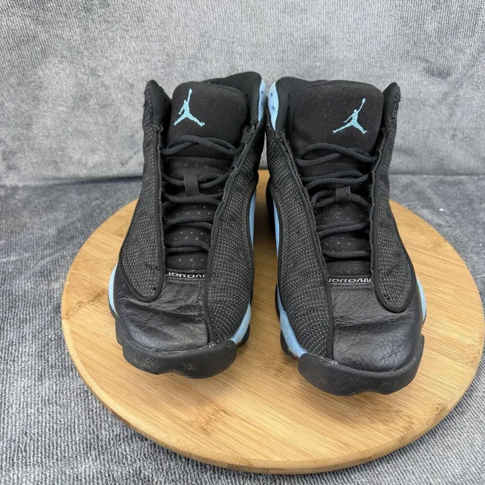 Jordan Air Jordan 13 Shoes Mens Size 7.5 Black Mid Top Sneakers DJ5982-041